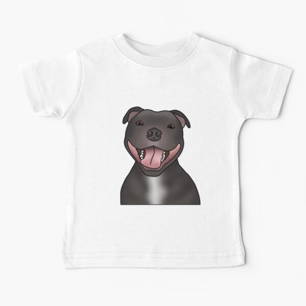 Staffie Baby T Shirts Redbubble