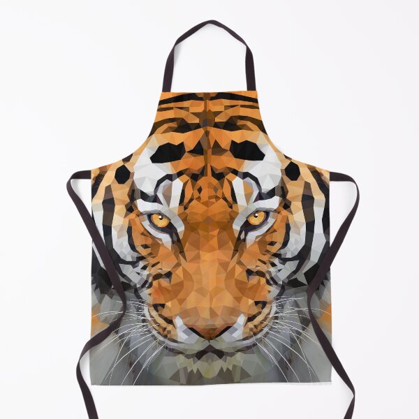 Item preview, low polygon style tiger designed and sold by PrintPit.