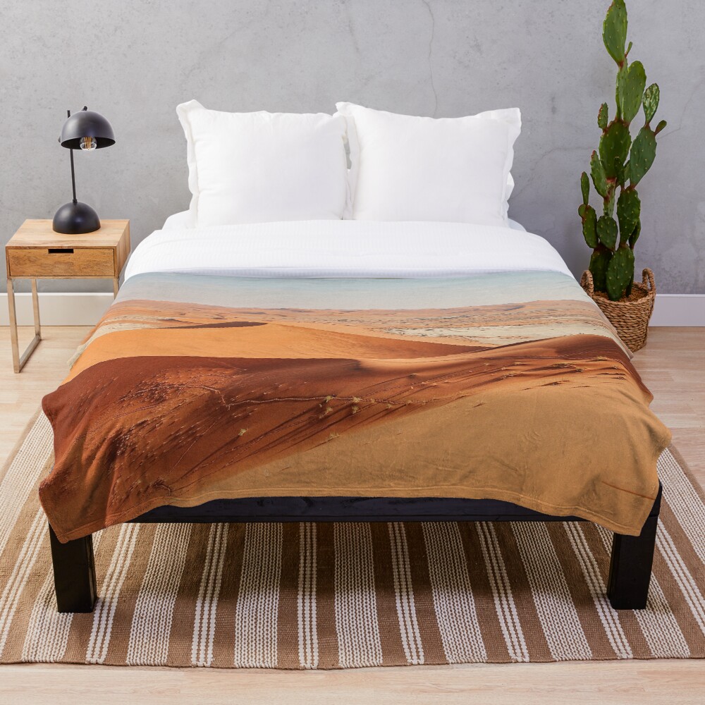 Desertscape Dunes Throw Blanket