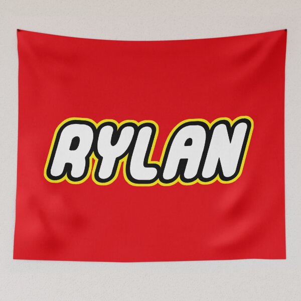 Item preview, Rylan retro bricks gift for mini builder and bricks fan Birthday Rylan  designed and sold by Urosek.