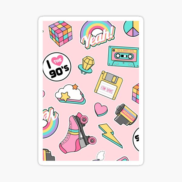 Party Like It's The 90s Sticker – The Chivery