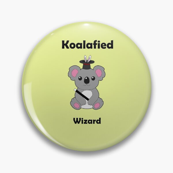 Item preview, Koalafied Wizard designed and sold by WildGeometric.