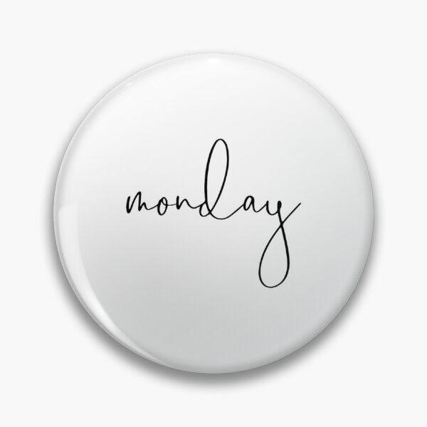 Item preview, Monday sticker .  designed and sold by sahereative-03.