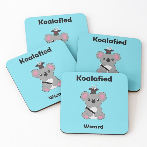 Item preview, Koalafied Wizard designed and sold by WildGeometric.