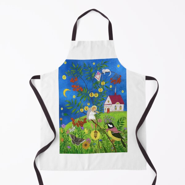 Item preview,  Kind angel and bird in the garden designed and sold by Yovin11.