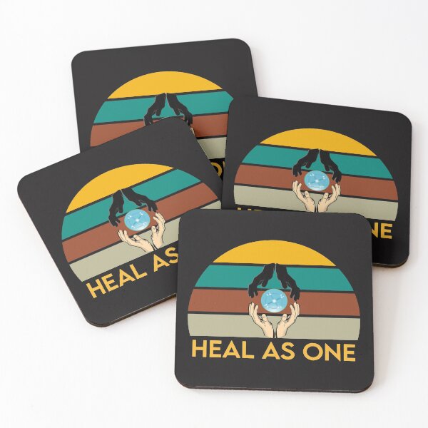 Item preview, Vintage Heal As One Unity Hands Sign Globe  designed and sold by leo121687.