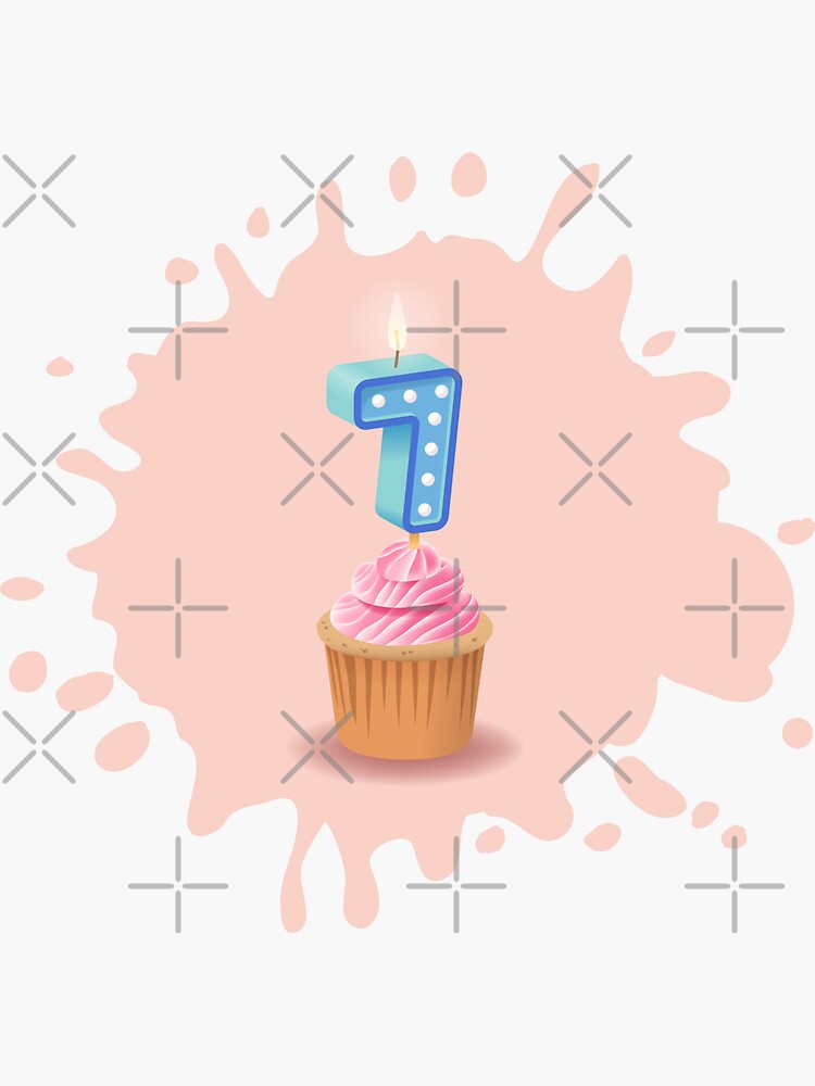 Cake Topper SVG Baby Svg Happy 7 Months Svg 7th Month - Etsy