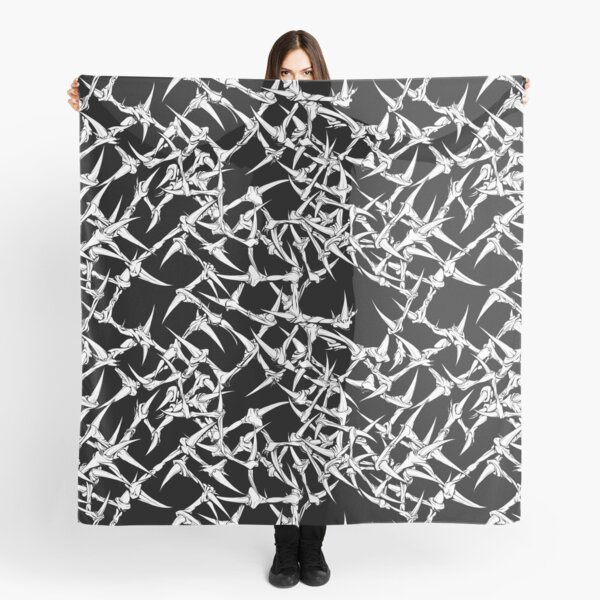 Evil Thorns (white) Tuch