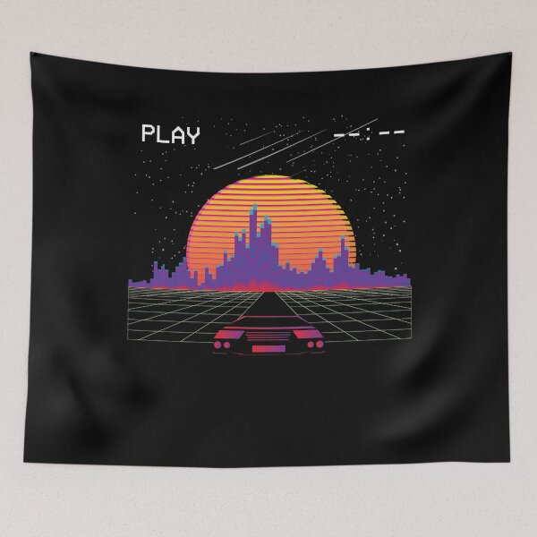Item preview, Fast Car Retrowave Soundwave designed and sold by ghost888.