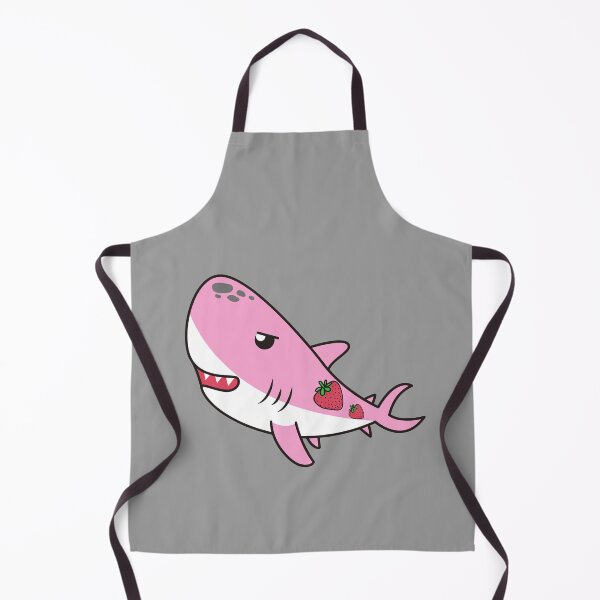 Item preview, Strawberry Shark - Cute Pink Shark designed and sold by m95sim.
