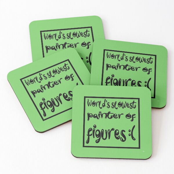 Item preview, World's slowest painter of figures. designed and sold by JJgamers.