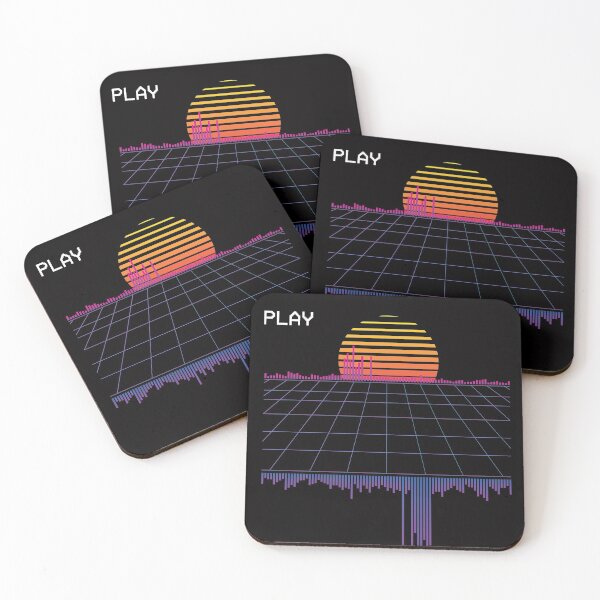 Item preview, Grid Retrowave City Soundwave designed and sold by ghost888.