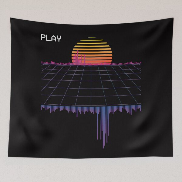 Item preview, Grid Retrowave City Soundwave designed and sold by ghost888.