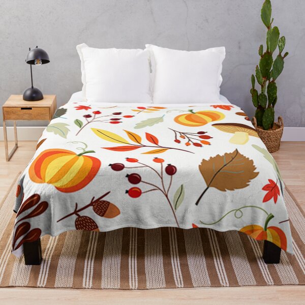 Item preview, Fall Pattern, Beautiful Autumn, Pumpkins, Acorns, Leaves & Mushrooms face masks, Phone Cases, Apparel & Gifts designed and sold by tamdevo1.