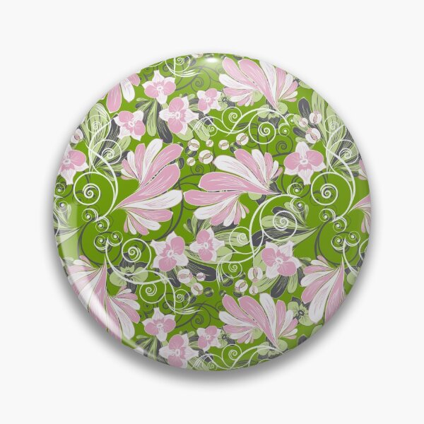 Item preview, Floral pattern designed and sold by quixoticmonkey.