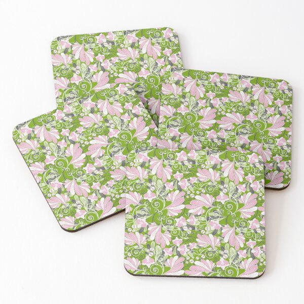 Item preview, Floral pattern designed and sold by quixoticmonkey.
