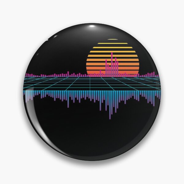 Item preview, Sunset Retrowave City Soundwave designed and sold by ghost888.