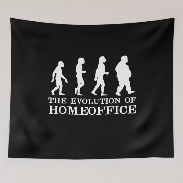 Item preview, Funny Office Workers Gift Homeoffice Evolution designed and sold by Rzelemenz.