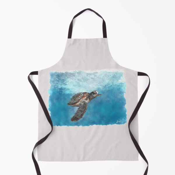Item preview, Sea Turtle Swimming designed and sold by IslandGirlArt.