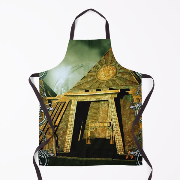 Item preview, Awesome steampunk pyramid in the night designed and sold by nicky2342.