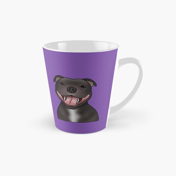 Item preview, Staffordshire Bull Terrier (Staffie) Dog Portrait - Purple designed and sold by JadeMadeThis.