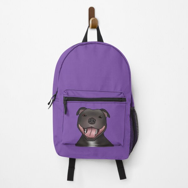 Item preview, Staffordshire Bull Terrier (Staffie) Dog Portrait - Purple designed and sold by JadeMadeThis.