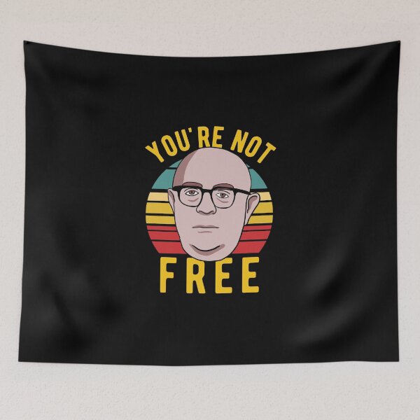 Item preview, Theodor Adorno - You're Not Free - Philosophy designed and sold by CanadianUnicorn.