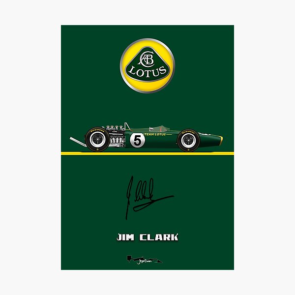 jim clark lotus t shirt