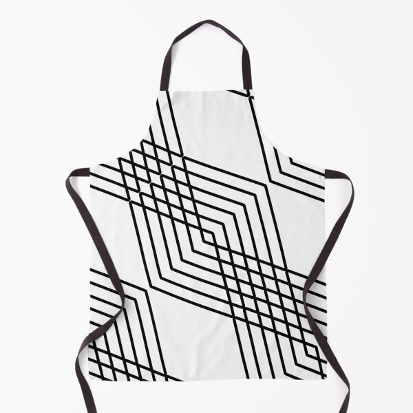 Item preview, Abstract geometric pattern - black and white. designed and sold by K.S ART.