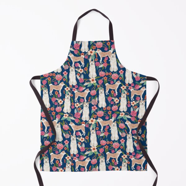 Item preview, Akita dog pattern florals cute dog portrait pet friendly dog breeds akitas by PetFriendly designed and sold by PetFriendly.