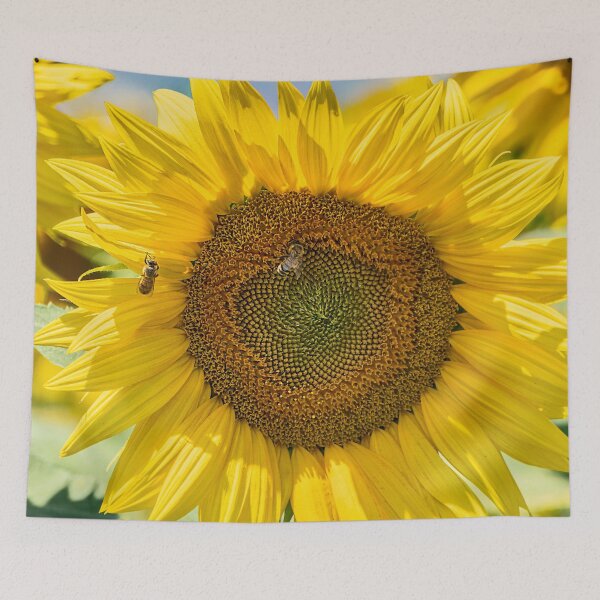 Item preview, Ape in girasole con nuvole bianche  designed and sold by PepperMendez.