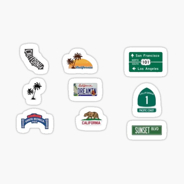 Item preview, California pack designed and sold by pandiss.