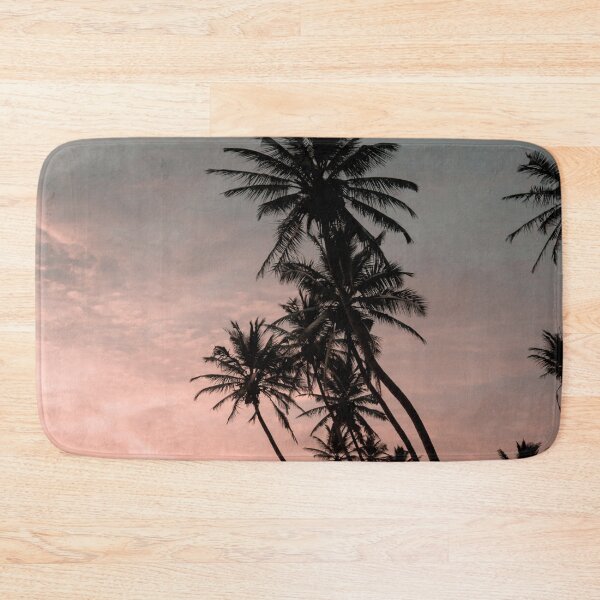 Item preview, Sunset palmtrees designed and sold by ColorsHappiness.
