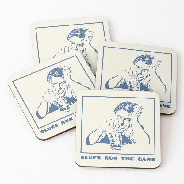 Item preview, Blues run the game designed and sold by JP Tees.