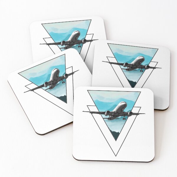 Item preview, Geometric Airplane designed and sold by TheSkyStore.