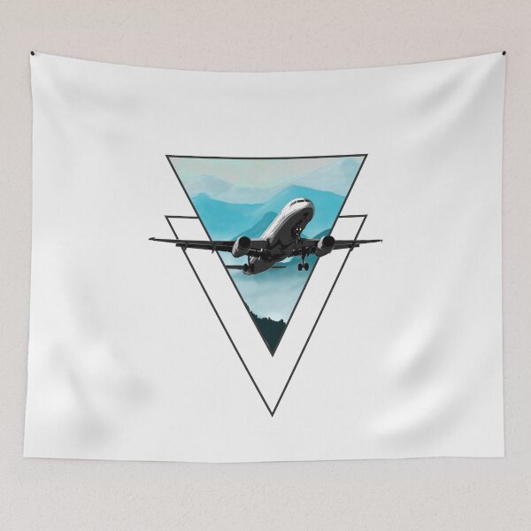 Item preview, Geometric Airplane designed and sold by TheSkyStore.