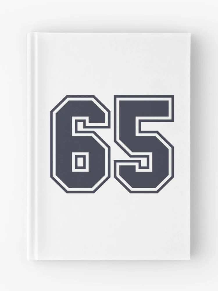 65 Sports Number Sixty-Five