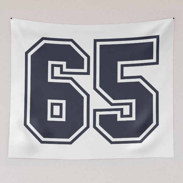Item preview, 65 Sports Number Sixty-Five designed and sold by HelloFromAja.