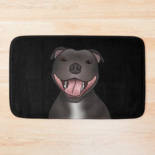 Item preview, Staffordshire Bull Terrier (Staffie) Dog Portrait - Black designed and sold by JadeMadeThis.