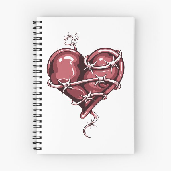 Item preview, Corazón de alambre de púas designed and sold by TeeeAddict.