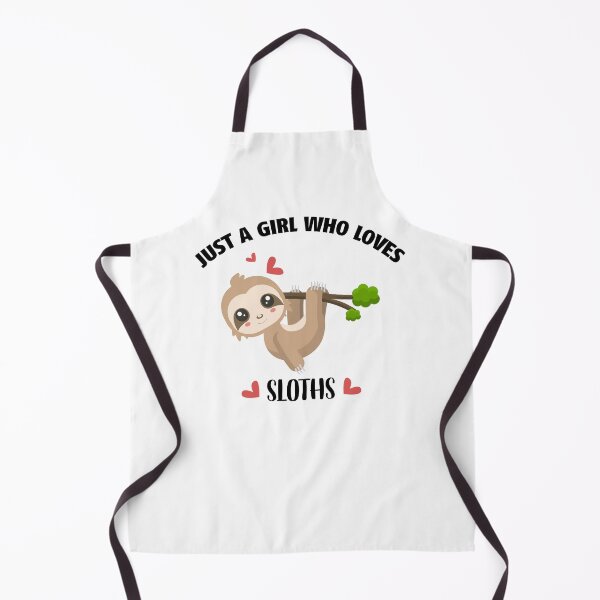 Item preview, Just A Girl Who Loves Sloths designed and sold by autlu.