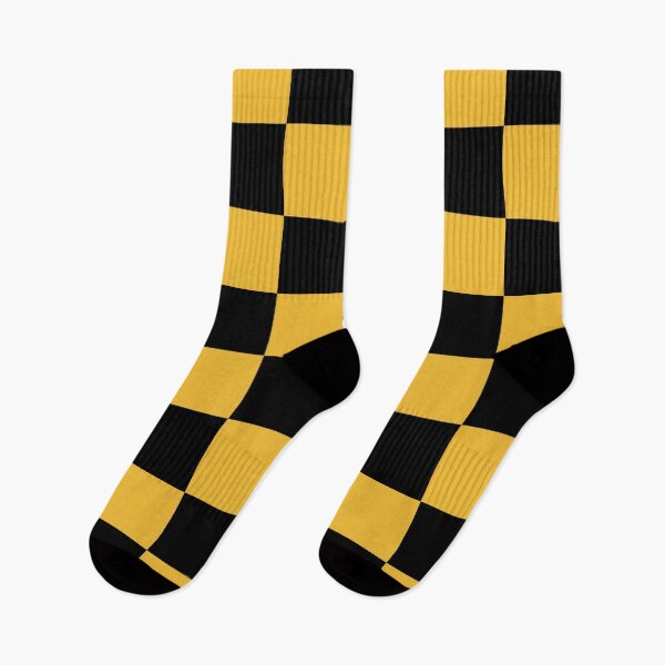 Item preview, Black and Yellow checkered designed and sold by Ahmira A.