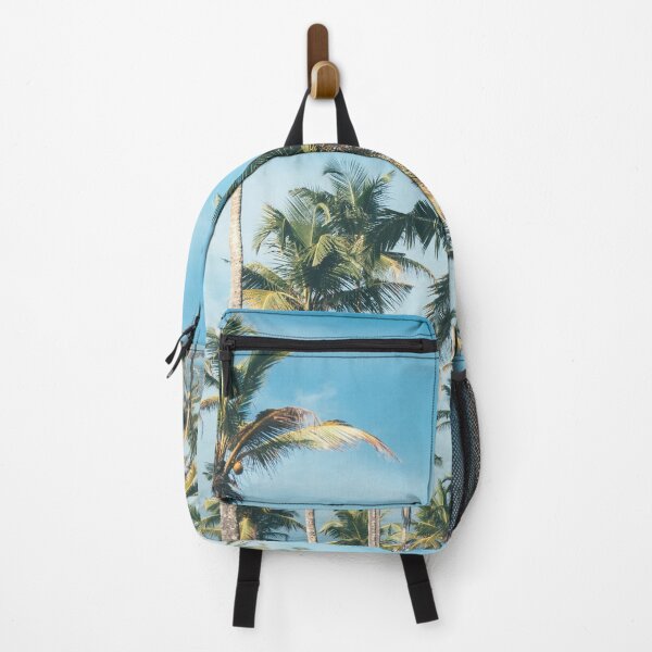 Item preview, Palmtrees blue sky designed and sold by ColorsHappiness.
