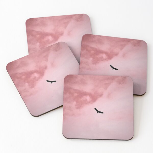Item preview, Rose Gold Sky with Bird designed and sold by fourleafphotos.
