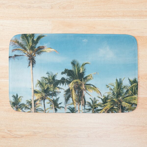 Item preview, Palmtrees blue sky designed and sold by ColorsHappiness.
