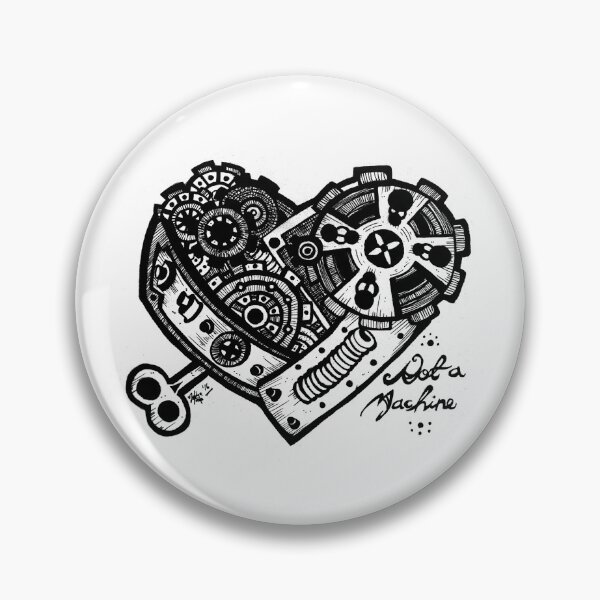 Item preview, The Heart is Not a Machine Drawing designed and sold by ZaryaKiqo.