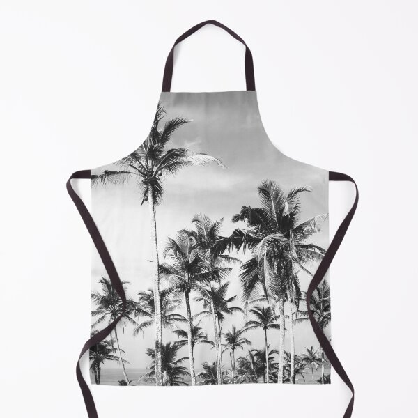 Item preview, Palmtrees sky black&white designed and sold by ColorsHappiness.