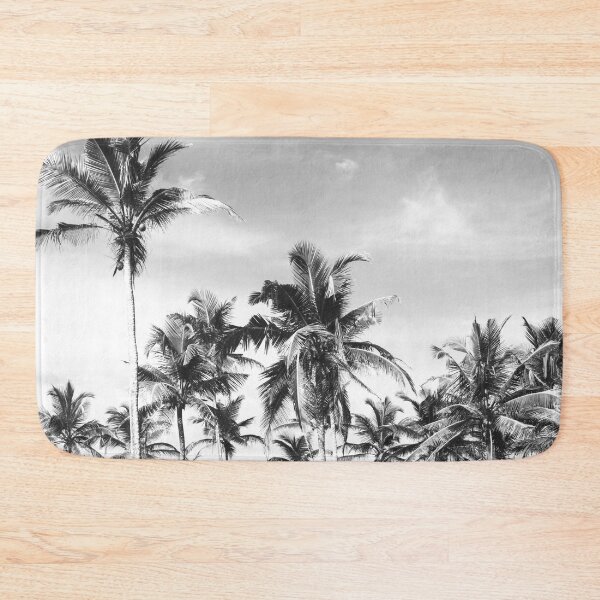 Item preview, Palmtrees sky black&white designed and sold by ColorsHappiness.
