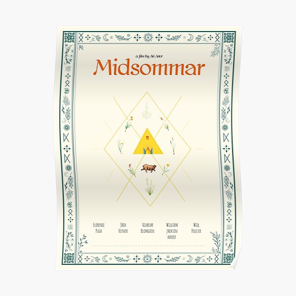Affiche Alternative Midsommar Poster