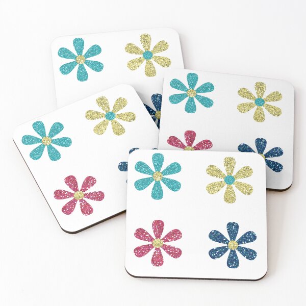 Item preview, Flowers- Glitter Flowers designed and sold by BitsndPieces.